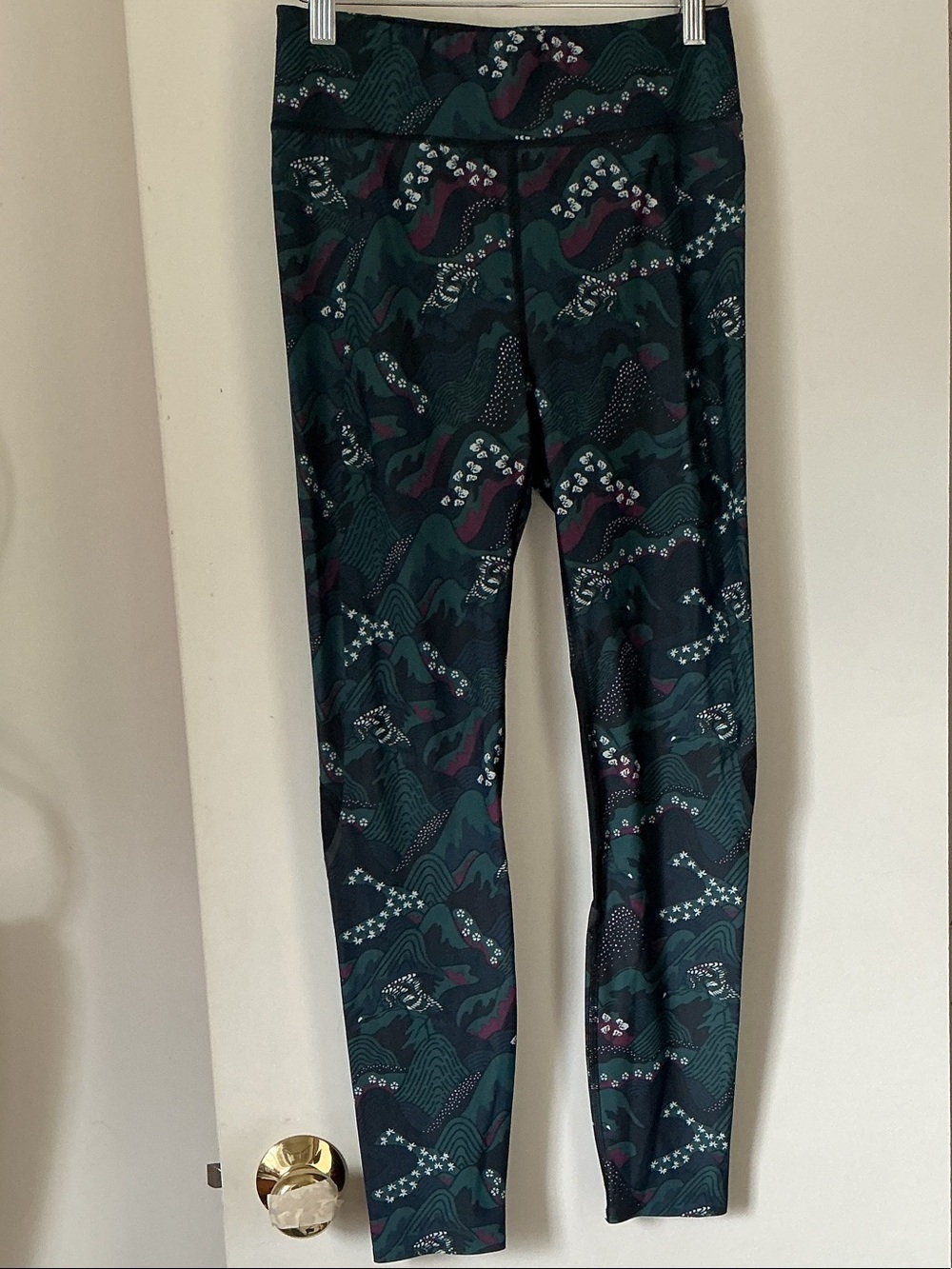 Sweaty BETTY Women’s Printed Active Leggings - Dark Teal Multi